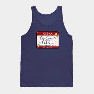 STARKID | THE COOLEST GIRL Tank Top